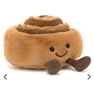 Amusables Cinnamon Bun Plush Jellycat NWT authentic